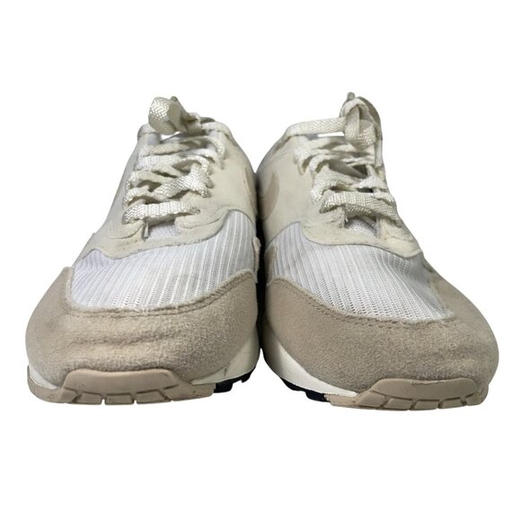 Nike Air Max 1 Sneakers Womens 11 Sandrift Athletic Running Shoes White Beige - Picture 5 of 9